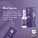 Lavender Pillow Spray for Restful Sleep – Natural Spray with Lavender & Chamomile – Calming Pillow Mist for Deep Sleep & Relaxation with Chamomile for Bedtime – 50ml - Image 5