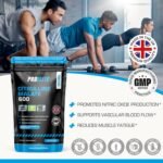 L Citrulline Malate 60 Vegan Capsules | High Strength 1200mg | Boost Circulation, Performance & Muscle Recovery | 100% Natural, Preservative & Filler Free | Resealable and Recyclable Pouch by PROELITE - Image 4