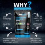 L Citrulline Malate 60 Vegan Capsules | High Strength 1200mg | Boost Circulation, Performance & Muscle Recovery | 100% Natural, Preservative & Filler Free | Resealable and Recyclable Pouch by PROELITE - Image 5