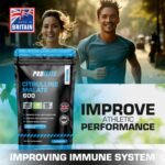 L Citrulline Malate 60 Vegan Capsules | High Strength 1200mg | Boost Circulation, Performance & Muscle Recovery | 100% Natural, Preservative & Filler Free | Resealable and Recyclable Pouch by PROELITE - Image 6