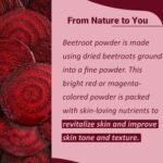 Beetroot Powder by mi Nature| Concentrated (Spray Dried) (Beta vulgaris) | Cleansing, Detoxify | Immunity Booster |Vegan, Gulten Free| Daily Nutrition |Skin Care & Health Care |100g (4Oz) - Image 3