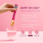 Shilajit Honey Sticks for Women - Strawberry Flavor | Hormone Balance & Natural Energy Booster with Ashwagandha & Saffron | Immune Support, Mental Clarity | 30 Sticks Pack - Image 4