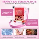 Vaginal Probiotics for Women，6 Premium Strains for PH Balance, Digestive Health, Vaginal & Immune Support, 5 Billion CFU,Odor Control & Digestive Wellness – 60 Gummies (1) - Image 3