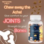 SOHM Glucosamine 250mg and Chondrotin 200mg Gummies 60 Count Individually Wrapped, Supports Joints Health and Bones Health, Glucosamine Chondroitin High Strength Gummies for Mens and Women - Image 4