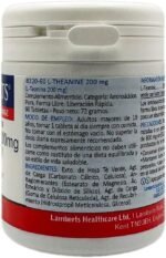 Lamberts L-Theanine Capsules – 200mg Pure L-Theanine from Green Tea – Suitable for Vegans– 60 Vegan Capsules - Image 3