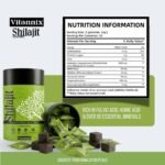 Shilajit Gummies – 3000mg – Gold Premium with Ashwagandha, Black Musli & Gokshura – Energy, Stamina & Vitality Booster – 60 Vegan Gummies - Image 3