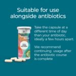 PrecisionBiotics Daily Good Bacteria - Daily Gut Health Probiotics Supplement - BB-12 and LA-5 Bacterial Culture Strains + FOS fibers - 30 Capsules - Image 4