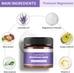 Magnesium Butter - Magnesium Soothing Sleep Butter - Relaxing Magnesium Cream for Sleep - Lavender Moisturizing Magnesium Blam for Restless Legs and Better Sleep - Image 3