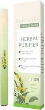 Herbal Diffuser Pen, Anxiety Pen, Natural Herbals Inhaler with Extracts of Mullein, Thyme and Mint for Lung Cleansing, Sleep Aid Inhaler for Resting Relaxation, Helps Clear Breathing (1Pcs) - Image 3