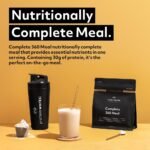 Protein Works - Complete 360 Meal, Award-Winning Meal Replacement, High Protein, 159 Health Benefits, Premium Ingredients, Essential Vitamins & Minerals, Vanilla Crème, 10 Meals, 1kg - Image 3