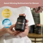 Multivitamin with Iron+Probiotics+Digestive Enzymes+Botanicals | Methylated Supplements for Women | 35 Nutrients - No Preservatives | Hormone Support PMS | Hair Loss & Nails, Vegan - Image 4