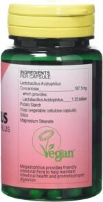 Health Plus Megadophilus 1 Billion + Probiotic Digestive Health Supplement - 60 Capsules - Image 4