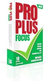 Pro Plus Focus 10 Capsules - Caffeine - Ginseng - Guarana - Zinc - Vitamins B6 & B12 - Image 3