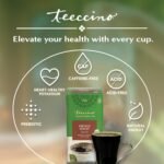 Teeccino French Roast Herbal Tea - Rich & Roasted Herbal Tea That’s Caffeine Free & Prebiotic for Natural Energy, Coffee Alternative, 25 Tea Bags - Image 5