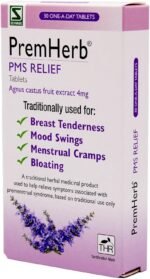 Schwabe Pharma - Premherb PMS Relief - Agnus Castus Fruit Extract 4mg - Traditionally Used for Relief of Breast Tenderness, Mood Swings, Menstrual Cramps, Bloating - 30 Tablets - Image 5