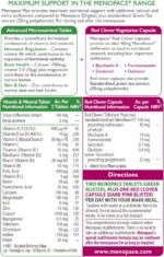 Menopace Max - Menopause & Perimenopause Maximum Support with Calcium, SOYA Isoflavones & Red Clover - UK's No.1 Menopause Supplement Brand - Image 3