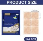 Sleep Patches for Adults, Sleep Aid, 144 Pcs Natural Deep Sleep Patches, Help Sleep Adults, Insomnia Relief, Quick Relaxation Improve Sleep Quality Sleep Patches - Image 3