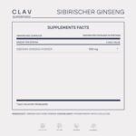 Siberian Ginseng Extract - 900mg Eleutherococcus Root Powder - Reduction of Tiredness & Fatigue - 60 Ginseng Capsules - Vegan - Made in Germany - Image 6