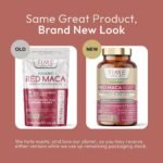 Organic Red Maca Root - 2000mg per Capsule - Peruvian Source - Gelatinized for Absorption - UK Manufactured - Pullulan (60 Capsule) - Image 5