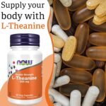 Now Foods, L-Theanine, 200mg, 60 Vegan Capsules, Amino Acid, Lab-Tested, Gluten Free, Soy Free, Non-GMO - Image 3