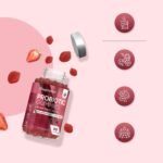 Vegan Probiotic Gummies with Prebiotic - 45 Days Supply (90 Gummies) - Natural Strawberry & Vanilla Flavour - Spore-Forming Bacillus Coagulans Strain & Prebiotic Fibre Inulin - for Men & Women - Image 5
