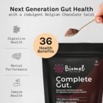 Biomel Complete Gut - Belgian Chocolate - Advanced Gut Health - 450g/30 Servings - Vegan Friendly - Gluten Free - Delicious & Effective - Image 3
