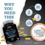 Glucosamine and Chondroitin High Strength Complex - 180 Capsules - with Turmeric, Ginger, Rosehip, Vitamin C & D - Joint Care Supplements for Women & Men - Made in The UK - Nu U Nutrition - Image 4