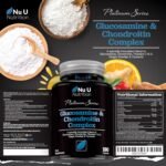 Glucosamine and Chondroitin High Strength Complex - 180 Capsules - with Turmeric, Ginger, Rosehip, Vitamin C & D - Joint Care Supplements for Women & Men - Made in The UK - Nu U Nutrition - Image 7
