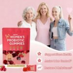 Women's Probiotic Gummies，Women Exclusive pH Balanced probiotics, enriched with 5 Billion CFUs of Active Bacteria, Cranberry Flavor, Providing Care for You Wellness（60） - Image 5