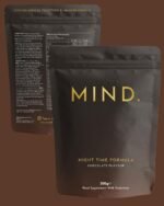 Mind Adaptogenic Hot Chocolate | Night-Time Sleep Drink with Reishi, Ashwagandha, Magnesium & Functional Mushrooms for Calm, Relaxation & Stress Relief | Low-Calorie Cocoa | 300g (30 Servings) - Image 4