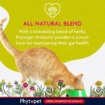 Phytopet Probiotic Concentrate, All Natural Probiotics for Gut Health, Immune Support and Support for Dogs, Cats and Small Mammals, 100g - 100% Herbal Phytopet Pet Supplies - Image 4