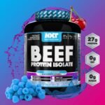 NXT Nutrition Beef Protein Isolate Powder - Protein Powder High in Natural Amino Acids - Paleo, Keto Friendly - Dairy and Gluten Free - Muscle Recovery | 1.8kg | Ice Blast - Image 3