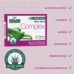 Aloe Pura Aloe Vera Gentle Action Complex Tablets , Natural , Vegetarian , Cruelty Free , Food Supplement, Botanical Blend , 30 Tablets - Image 5