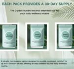 60PCS Unpuff Patches, Detox Cleanse Patches with Dandelion & Ginger, Natural Supplement Patches for Dige-stive Support & Boost Energy, Skin-Friendly Patches for Daily Use, Vegan Formula - Image 6