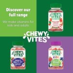 Chewy Vites Women's Prenatal Multivitamin, 60 Multivitamin Gummies, 16 Essential Nutrients with Folic Acid, Iron and Vitamin D, 1 Month Supply, Vegan, Blueberry and Raspberry Flavour - Image 8