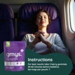 Relaxation Bedtime - Travel Pack - Montmorency Cherry Tart Extract and More - Sleep Aid with a Calming Blend of L-Theanine, Chamomile, Lemon Balm and Lavender - 14 Gummies - Image 4