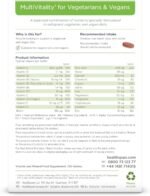 Healthspan Multivitamin for Vegetarians & Vegans, 120 Tablets | Winner Vegan Choice Awards | Promotes Immune Health & Energy Levels | Supports Bones, Teeth & Muscles | with Calcium, Iron & Zinc - Image 3