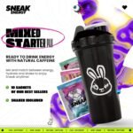 SNEAK | Starter Pack | In-Game Focus Boost Energy Drink, Zero Sugar, Low-Calorie, Vegan | 9 Servings and the Monochrome Shaker, 1.0 count - Image 3