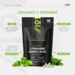 Organic L-Theanine 400mg from Green Tea Extract - 60 Vegan Capsules (2 Months Supply) - High Strength Theanine Amino Acid Supplement - by Alpha01 - Image 3