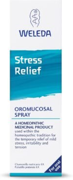 Weleda Stress Relief Oromucosal Spray, Mild Symptons associated with Stress & Irritability, Homeopathic Medicinal product, Vegan, 20ml - Image 3
