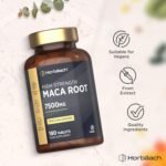 Maca Root 7500mg | High Strength Maca Supplement for Men & Women | Peruvian Ginseng Extract | 180 Vegan Tablets | by Horbaach - Image 4