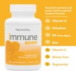 NaturesPlus Immune Boost - Complete Antioxidant Blend of Vitamin A, C, D, Zinc, Selenium, and More - Immune and Collagen Support- Vegetarian, Gluten Free - 60 Tablets - Image 4
