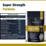 6-in-1 Super Strength Himalayan Shilajit Complex - Vegan Capsules for Adults, Pack of 90 Supplements | 20000mg, Lion's Mane, Irish Sea Moss, Ashwagandha Curcumin & Black Pepper | STERLING NUTRITION - Image 4