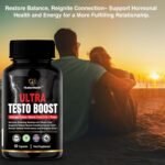 Ultra Testo Boost - Tribulus, Ashwagandha, Ginseng, Shilajit, Ginkgo, Rhodiola Rosea - Premium Natural Testosterone Supplements for Men - 11 Potent Ingredients - 60 Booster Capsules - Image 4