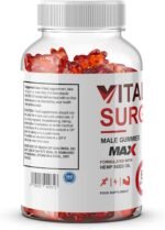 Vital Surge MAX Male Enhancement Gummies - 60 Gummies, Natural Vitality Support for Men with Herbal Blend & Nutrients, Vegan, GMP-Certified, Supplement Heaven - Image 6