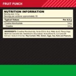 ON Creatine Powder Flavoured - Fruit Punch 247.5g 55 Serve - Image 4