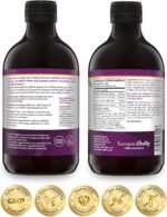 Turmeric Curcumin with Probiotics & Enzymes - Fermented High Strength Liquid Turmeric Supplement with Black Pepper & Ginger Equivalent to 2 Turmeric Capsules - Turmeric Shots - Image 4
