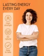 CoQ10 Supplement - Coenzyme Q10 High Strength 200mg - 60 Capsules - Vegan Naturally Fermented Ubiquinone - Co Enzyme CQ10 High Absorption - UK Made - Image 5