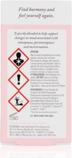 Tisserand Aromatherapy Restore Balance Diffuser Oil Perimenopause, Menopause and Menstruation Support for Women Rose, Clary Sage and Geranium 100 Percent Natural Essential Oils - 9ml - Image 4