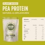Pulsin - Unflavoured Vegan Pea Protein Powder - 250g - 8.0g Protein, 0g Carbs, 41 Kcals Per Serving - Gluten Free, Plant Based, Palm Oil Free & Dairy Free - Image 4